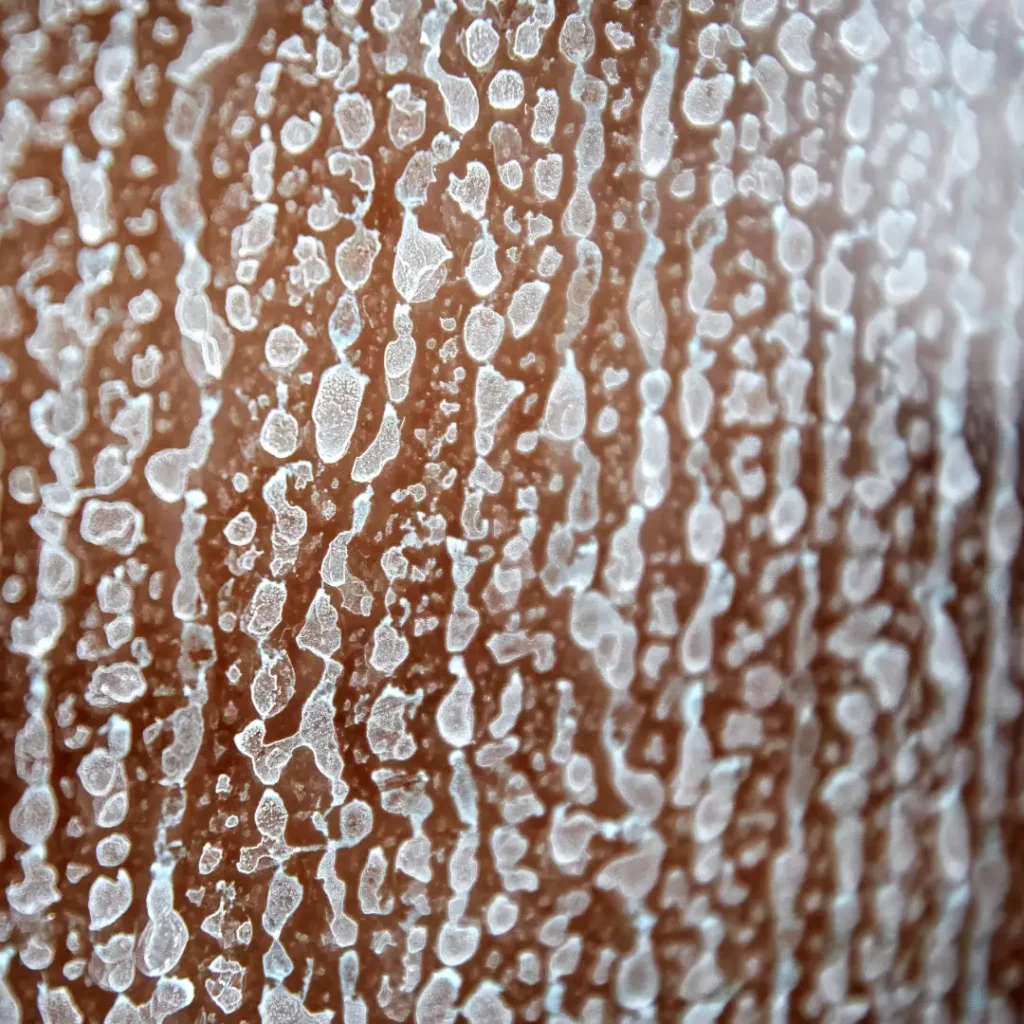hard water stains